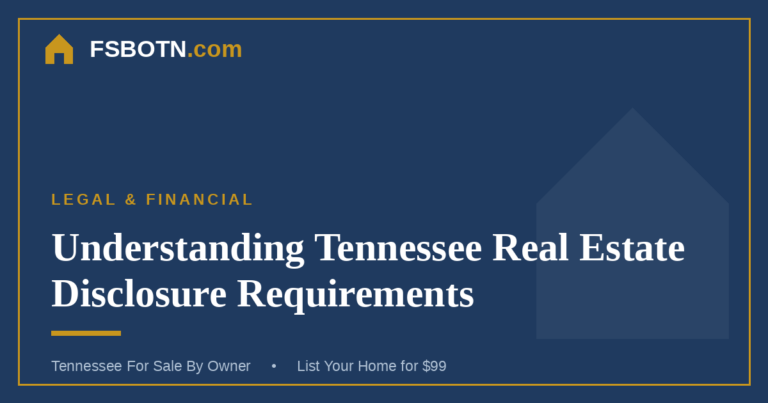 Understanding Tennessee Real Estate Disclosure Requirements
