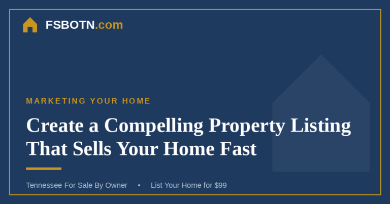 Create a Compelling Property Listing That Sells Your Home Fast
