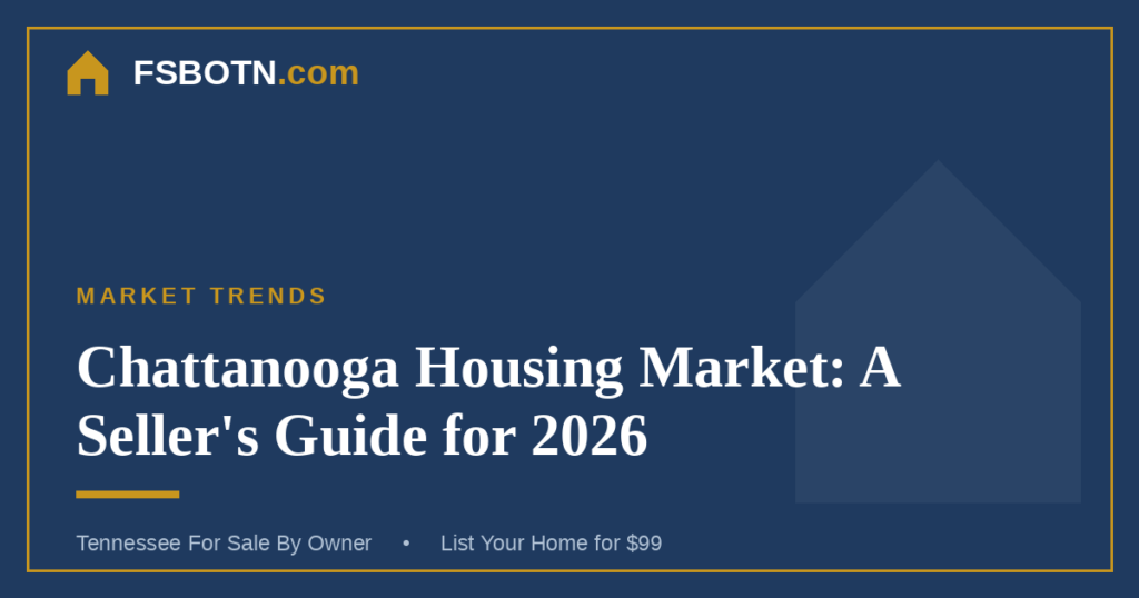 Chattanooga Housing Market: A Seller’s Guide for 2026