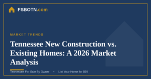 Tennessee New Construction vs. Existing Homes: A 2026 Market Analysis
