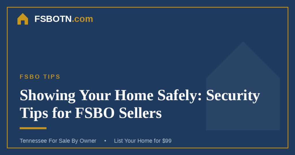 Showing Your Home Safely: Security Tips for FSBO Sellers