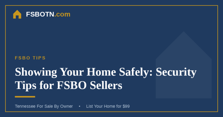 Showing Your Home Safely: Security Tips for FSBO Sellers