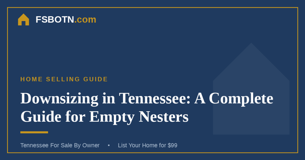 Downsizing in Tennessee: A Complete Guide for Empty Nesters