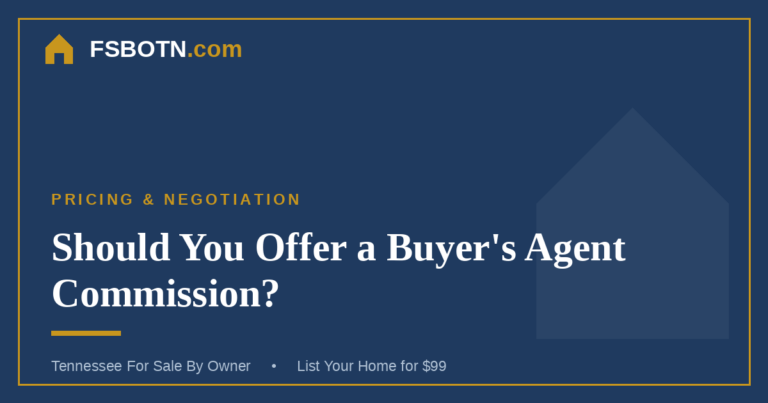 Should You Offer a Buyer’s Agent Commission When Selling FSBO?