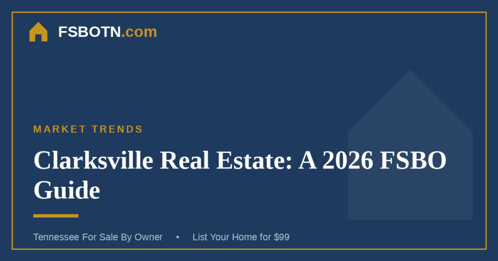 Clarksville Real Estate: A 2026 FSBO Seller’s Guide