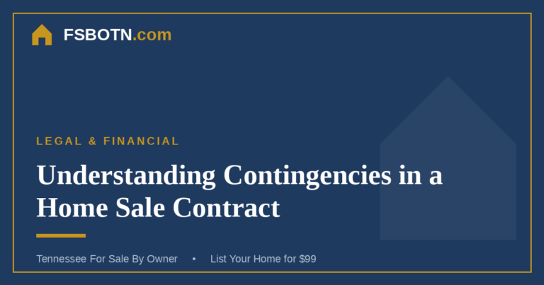 Understanding Contingencies in a Tennessee Home Sale Contract
